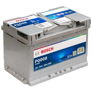 BOSCH POWER LINE 12 V 74 Ah 680 A jobb +