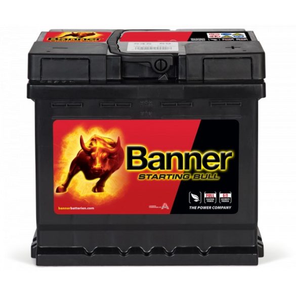 Banner Starting Bull 54559 12 V 45 Ah 400 A jobb + akkumulátor