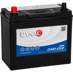 DYNAC AGM 12 V 45 Ah 340 A bal +  (PRIUS,TOYOTA RAV4 )