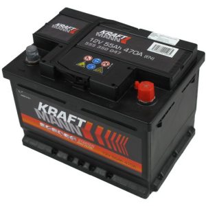 Kraftmann 12 V 55 Ah 470 A jobb + (VARTA GYÁRTÁS)