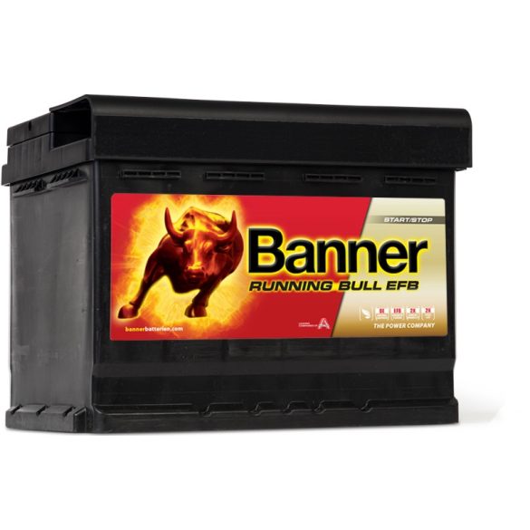 Banner Running Bull 12 V 60 Ah 580 A jobb +