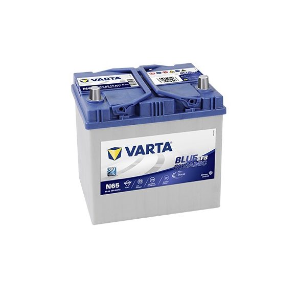  Varta Blue Dynamic EFB  (Q85L) 12 V 65 Ah 650 A  jobb + Ázsia