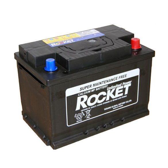 Rocket 12 V 78 Ah 660 A jobb +