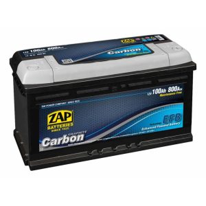 ZAP CARBON EFB 12 V 100 Ah 800 A jobb +