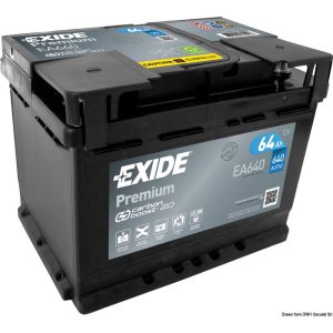 Exide Premium EA640 12 V 64 Ah 640 A jobb +