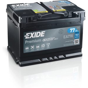 Exide Premium EA770 12 V 77 Ah 760 A jobb+