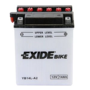 Exide YB14L-A2 12 V 14 Ah jobb +