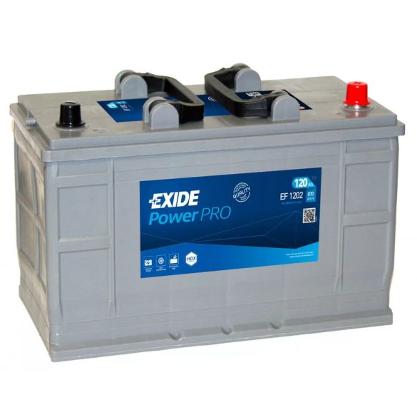 Exide Powerpro 12 V 120 Ah 870 A jobb +