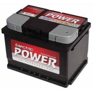 Electric Power 12 V 60 Ah 500A jobb +