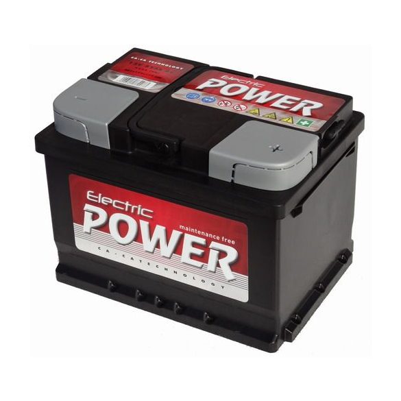 Electric Power 12 V 60 Ah 500A jobb +