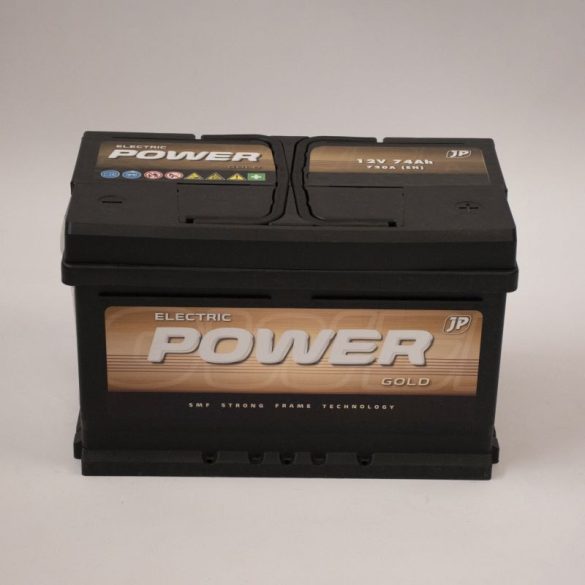 ELECTRIC POWER GOLD 12 V 74 Ah 720 A jobb +