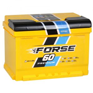 Forse 12 V 60 Ah 600 A jobb + akkumulátor