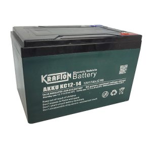 KRAFTON KC 12-14 12 V 17 AH CIKLIKUS ELEKTROMOS KERÉKPÁR  AKKUMULÁTOR