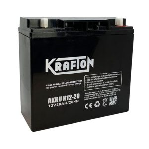 Krafton 12 V 20 Ah jobb +