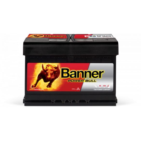 Banner Power Bull P7412 12 V 74 Ah 680 A jobb + 