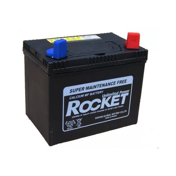 Rocket 12 V 30 Ah 330 A jobb + akkumulátor