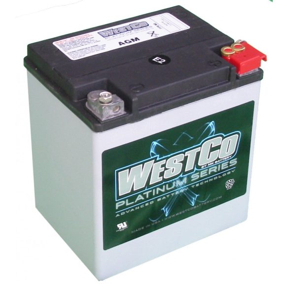 WESTCO AGM  WCP30  12 V 26 Ah  400 A jobb +