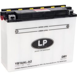 LANDPORT YB16AL-A2 12 V 16 Ah 200 A jobb +