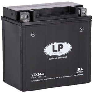 LANDPORT YTX14-3 12 V 12 A 200 AJOBB+ (YTX14L-BS)