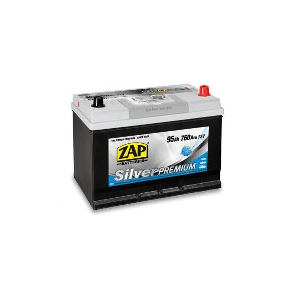 ZAP ASIA 12 V 95 Ah 760 A jobb +