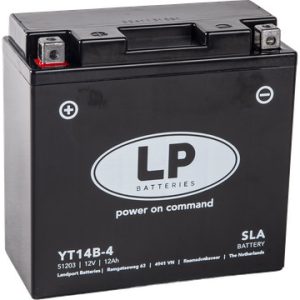 Landport YT14B-4 12 V 12 Ah 190 A bal+